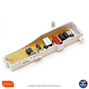 PLACA POTENCIA LAVADORA BRASTEMP BWQ12AB 127V (W10803458)