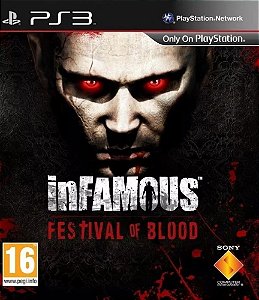 iNFAMOUS Festival of Blood Dublado Mídia Digital [PS3]