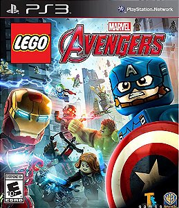LEGO Marvel Vingadores Avengers Dublado BR Mídia Digital [PS3]