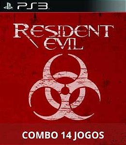Resident Evil Combo Com 14 Jogos Mídia Digital [PS3]