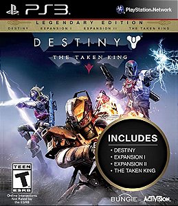 Destiny The Taken King Legendady Edition Mídia Digital [PS3]