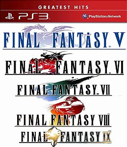 Combo Final Fantasy Classico Ps1 Mídia Digital [PS3]
