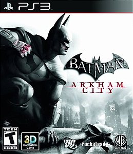 Batman Arkham City Mídia Fisica Ps3