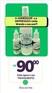 Trio ANTI Depressão, Ansiedade, Pânico, Bipolaridade, Fobia e Insônia (Composto por: Óleo resina de Andiróba , Magnésio transdérmico e Óleo resina de Copaiba)
