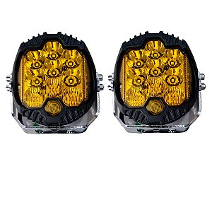 Par Farol de Milha 5 polegadas 50w com DRL