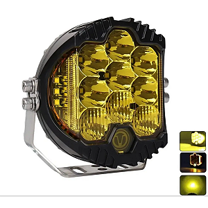 Farol de Milha 7" polegadas amarelo 90w
