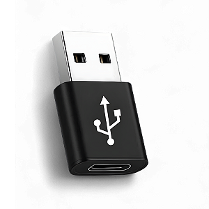 ADAPTADOR OTG USB C PRETO