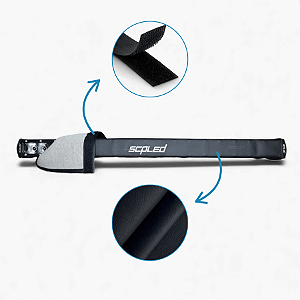 CAPA PROTETORA PARA BARRA DE LED LINHA SLIM CURVA 120W 62,5CM