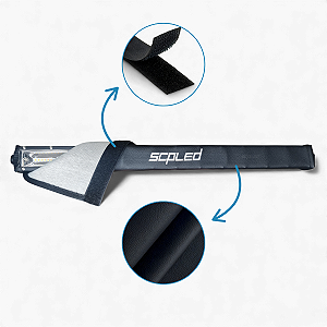 CAPA PROTETORA PARA BARRA DE LED LINHA SLIM 186W 47,5CM