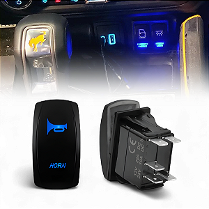 BOTÃO DE EMBUTIR PARA CONTROLE DA BUZINA