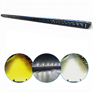 BARRA DE LED LINHA PRO-V COM DRL BRANCO 52" 750W