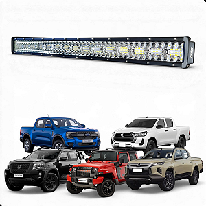 Barra De LED 480w 81cm Reta Com LEDS Brancos Linha Premium SCP-4480