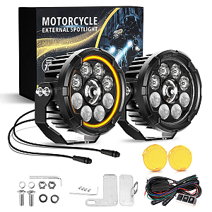 FAROL MOTO 4,5" COM DRL 44W / 108W SCP-4940