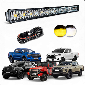 BARRA DE LED 81CM RETA 480W DUAL COLOR LINHA PREMIUM + CHICOTE SCP-4480D