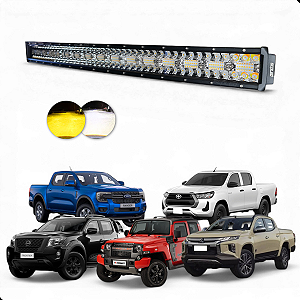 BARRA DE LED 80CM CURVA 480W DUAL COLOR LINHA PREMIUM SCP-4480DC
