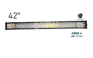 Barra Led Reta 480w Lente 7D 42""