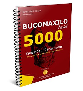 Apostila 5000 Questões em Bucomaxilofacial