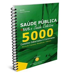 Apostila 5000 Questões em saúde pública