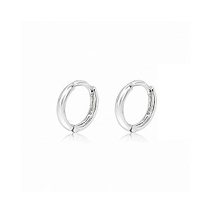 Brinco Argolinha Mini Lisa em Prata 925 – 0,9 cm