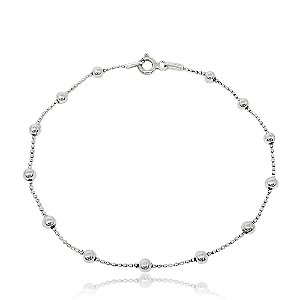 Pulseira Bolinhas Prata 925