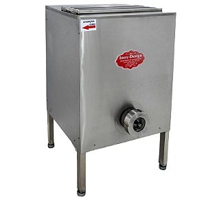 Moedor De Carne Profissional B106, Com Alimentador e Bocal Inox