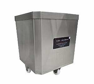 Carro De Deslocamento Capac. 400Kg Em Aço Inox 304