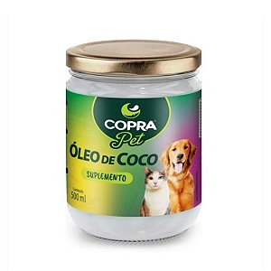 Óleo de Coco Pet sem sabor 500ml - Copra