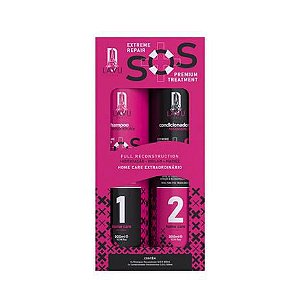 Extreme Repair SOS Premium Treatment Shampoo + Condicionador - Lavu Paris
