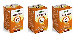 Kit 3uni Vitamina C 500mg (60 caps) - Eurofito
