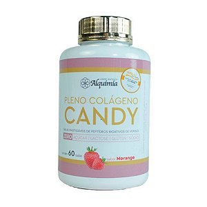Pleno Colágeno Candy Verisol 60 Balas Mastigáveis  - Alquimia