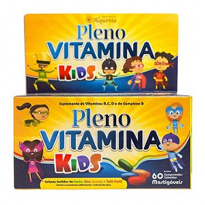Pleno Vitamina Kids 60 comp. mastigáveis - Alquimia