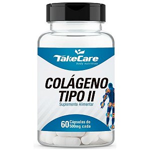 Colágeno Tipo ll 500mg 60 cáps - Take Care