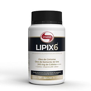 Lipix6 1000mg 120 cáps - Vitafor