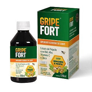 Gripe Fort Xarope 120ml Gengibre e Menta - Eurofito