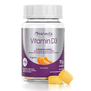 Vitamina D3 Gummy 30 uni - Sanavita
