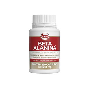 Beta Alanina 500mg 120 cáps - Vitafor