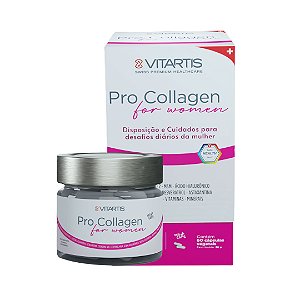 Pro Collagen For Woman 60 cáps - Vitartis
