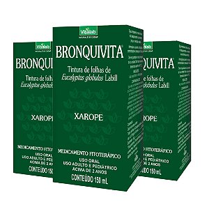 Kit 3uni Bronvita Xarope 150ml - Vitalab