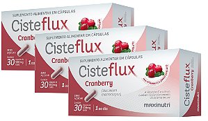 Sartori Fit Suplementos - Cisteflux Cranberry 500mg (30caps) MaxiNutri