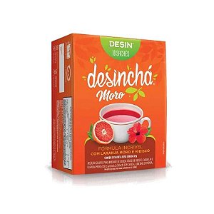 Desinchá Moro 10 sachês Laranja/Hibisco