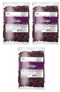 Kit 3uni Chá de Hibisco 100gr - Clinic Mais