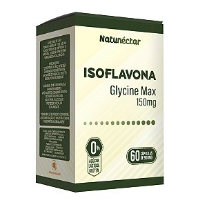 Isoflavona 150mg 60 cáps - Natunectar