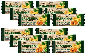 Bananina com Mel 12uni de 26gr cada - Ziinziin