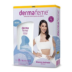 Sabonete Íntimo Líquido Dermafeme Kit com 2uni 200ml cada Bianca Andrade - Cimed