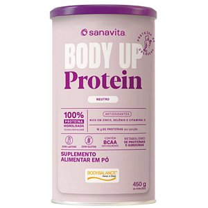 Body Up Protein Neutro Lata 450g - Sanavita