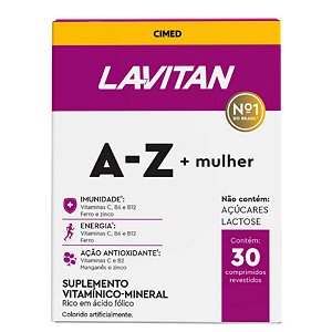 Lavitan A-Z Mulher 30cáps - Cimed