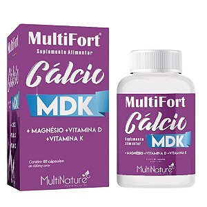 Multifort Cálcio Mdk com 60caps - Multinature