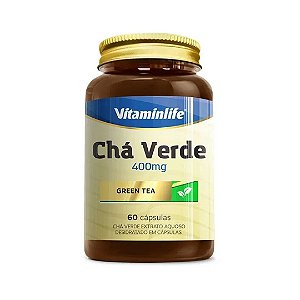 Chá Verde 60 cáps - Vitaminlife