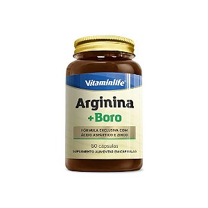 Arginina + Boro 60 cáps - Vitaminlife