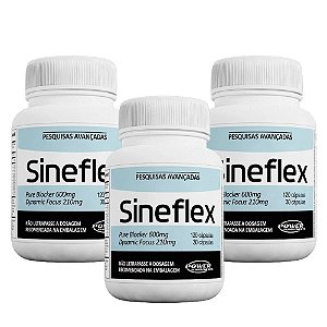Kit 3 Sineflex (3x 150 caps) - Power Supplements